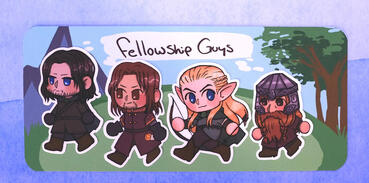 LOTR stickers 1